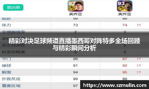 精彩对决足球频道直播墨西哥对阵特多全场回顾与精彩瞬间分析